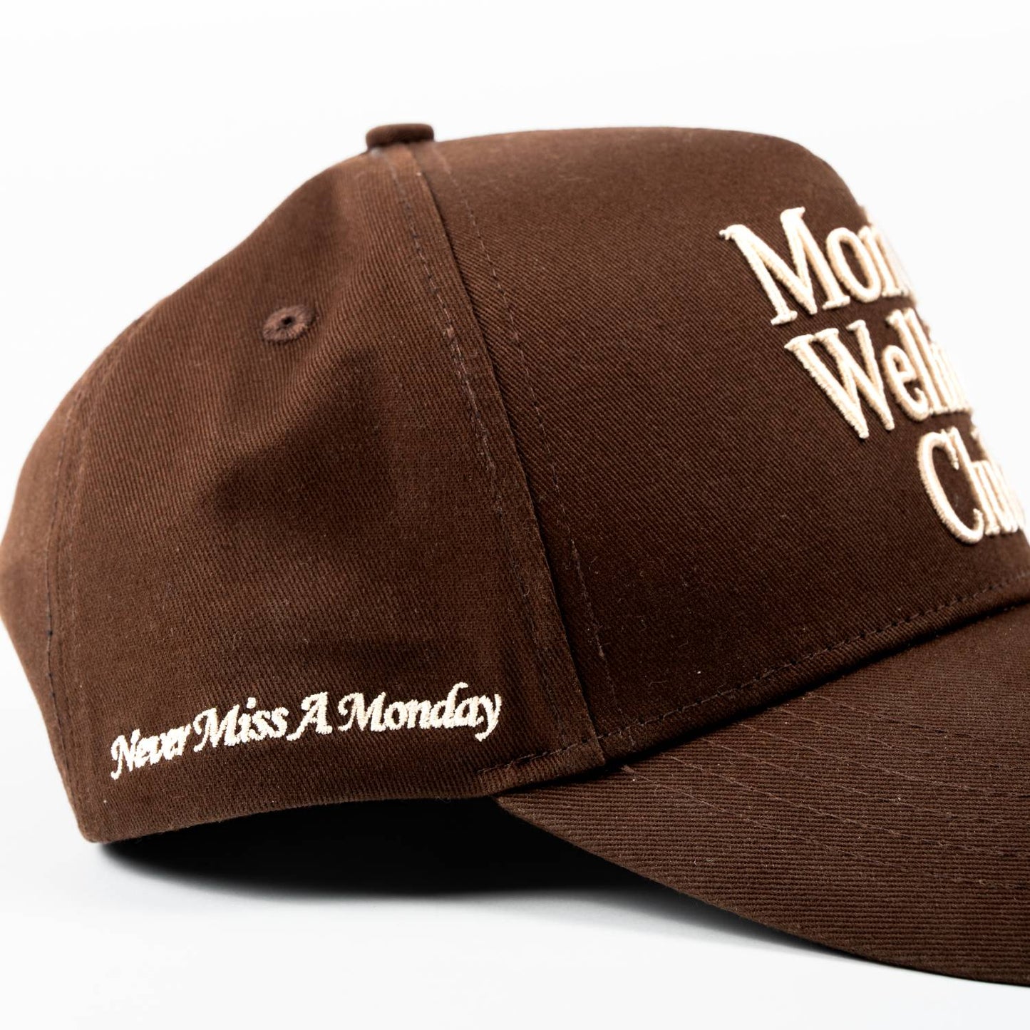 Monday Wellness Club Cap - Brown / Bone