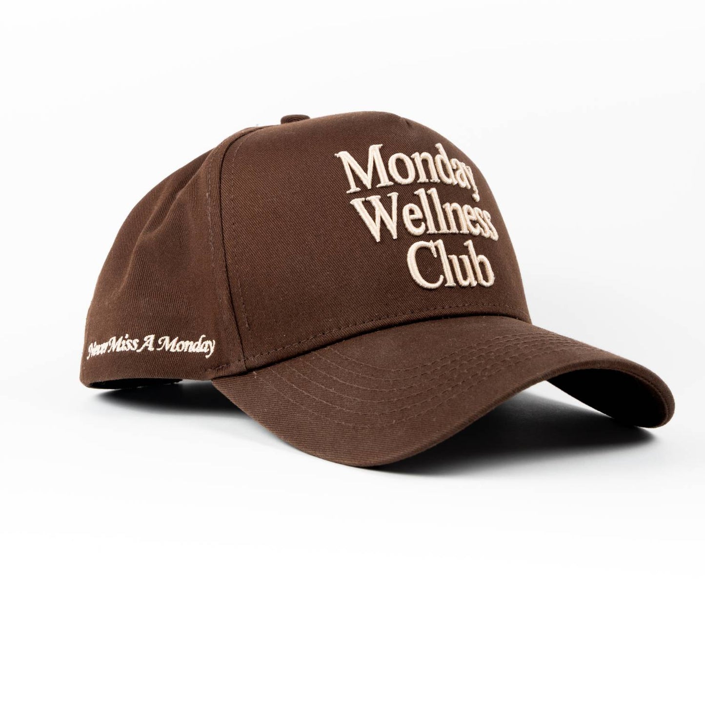 Monday Wellness Club Cap - Brown / Bone