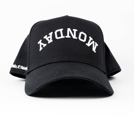 Upside Down Monday Cap - Black
