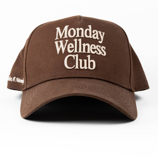 Monday Wellness Club Cap - Brown / Bone
